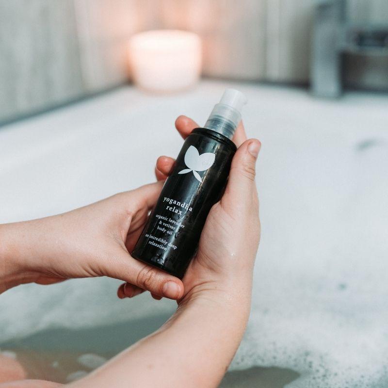 
                  
                    essential oil starter kit in bath
                  
                