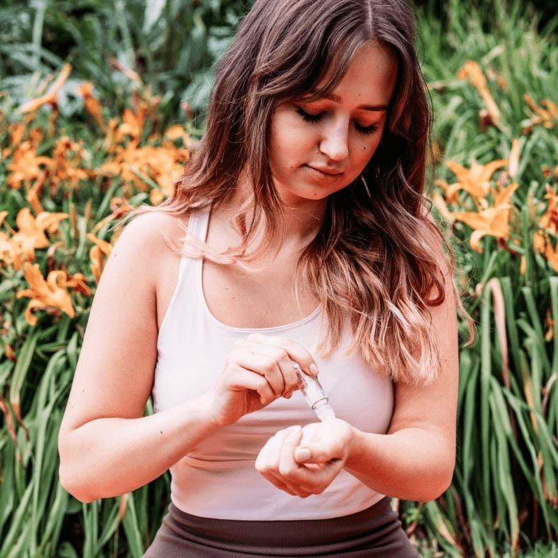 roller ball essential oil for yoga students